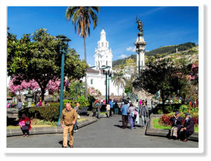 Plaza Grande, hartje Quito
