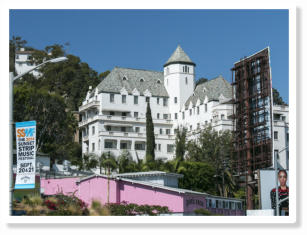 Chateau Marmont, 5 sterren luxe, hartje Hollywood